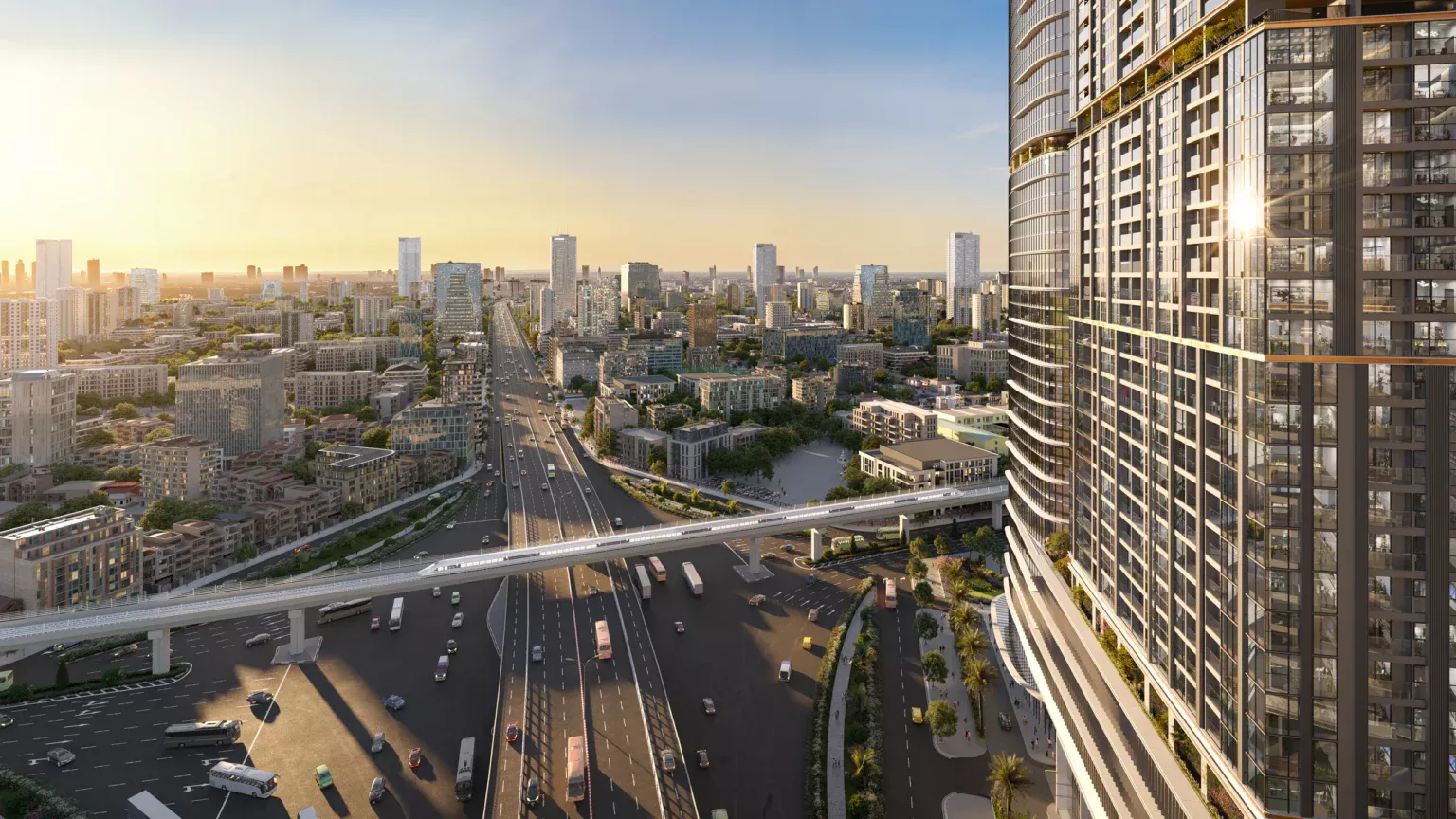 7. Ảnh tầng 20 tháp F2 view XT-PH